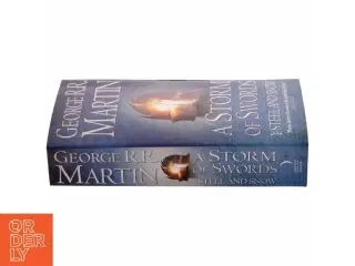 A storm of swords. 1, steel and snow af George R. R. Martin (Bog)