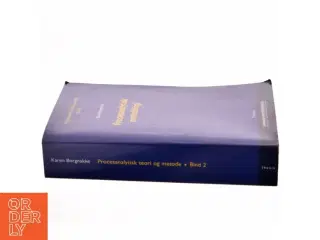 Procesanalytisk teori og metode. 22, Procesanalytisk metodologi af Karen Borgnakke (Bog)