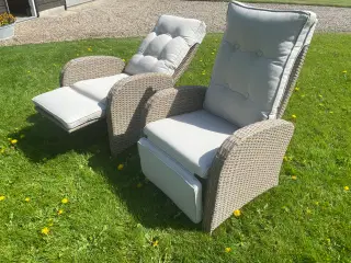 Loungestole så fine som nye.