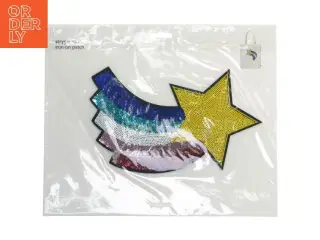 Stjerneskud strygemærke med pailletter fra Flying Tiger
