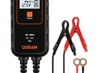 Osram Batterilader 4A, 1,5m kabel