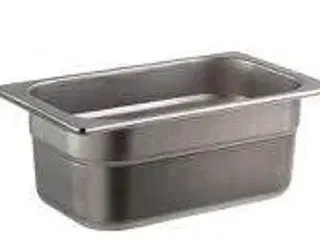 12 stk. Kantine EHG-stål 1/4 GN D100 mm 2,7 ltr