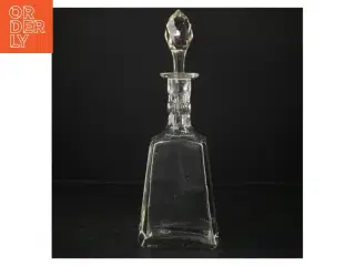 dekorativ glaskaraffel (str. 21 cm)