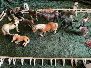 Schleich ridebane m. heste