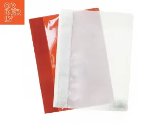 Genanvendelige plastmapper fra Esselte (str. 22,5 x 17 cm)
