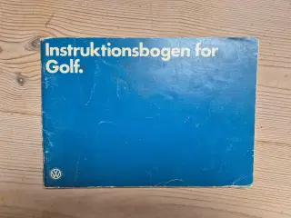 Instruktionsbog for WV - Golf