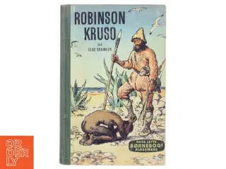 Robinson Kruso børnebog fra Gads Forlag