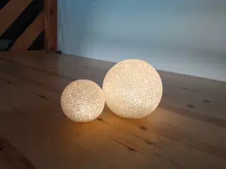 LED snebolde med lys i sælges