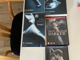 Grey bøger og 2 af dvd” erne