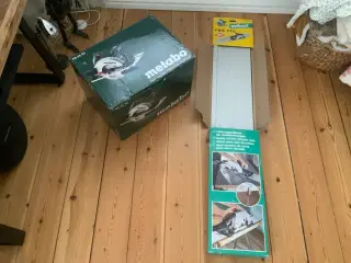 METABO KS 55FS RUNDSAV + WOLFCRAFT FKS FØRINGSSKIN