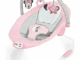 Bright Starts babyhængekøje - Minnie Mouse, musik & vibration