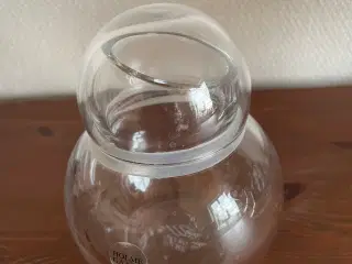 Holmegaard opbevaringsglas Arabica. 