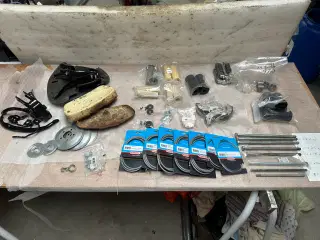 Tomos veteran og Puch Ms dele