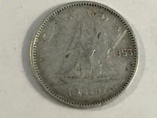 10 Cents Canada 1953