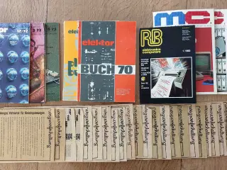 ELEKTOR 1972 til 2018 o.a.