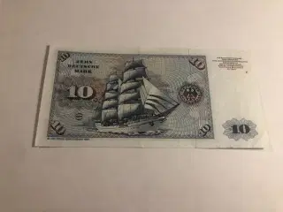 10 Deutsche Mark Germany 1970-1980
