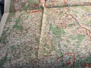 Gamle kort fra 1. Verdenskrig