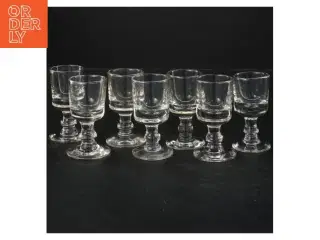 Sæt med 7 spanske glas (str. 8x4 cm)