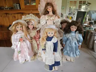 porcelænsdukker 