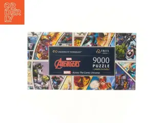 Marvel Avengers 9000-brikkers puslespil fra Trefl Prime (str. 9000 brikker 198,6x92,8 cm)