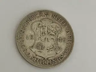 2 Shillings South Africa 1945