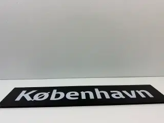 Retro DSB togskilt - 'København'