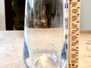  9 stk retro vandglas fra Holmegaard