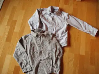 2 skjorter str. 7-8 år