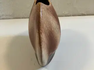 Ovalformet keramik vase