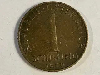 1 Schilling Østrig 1980