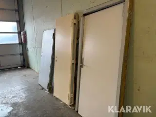 Stål døre 3 styk