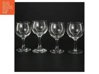 Sæt af fire ballonglas  vinglas (str. 12-13 cm)