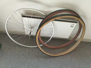 Cykeldæk og hjul