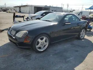 Mercedes slk 200 sort