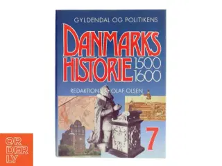 Danmarkshistorie 1500-1600 fra Gyldendal og Politikens