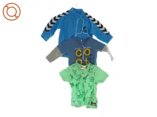 Trøje, og 2 bluser (str. 62-68)