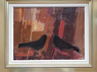 FRANS VESTER ( 1934 - 1972 ) oliemaleri