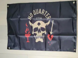 No Quarter flag tilskrives piraten Blackbeard