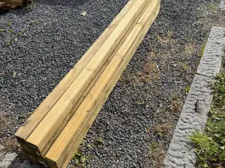 Trykimprægneret stolper 75x75