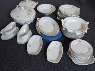 Spisestel Porcelæn
