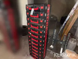 Værktøjskasser Milwaukee - 13 styk