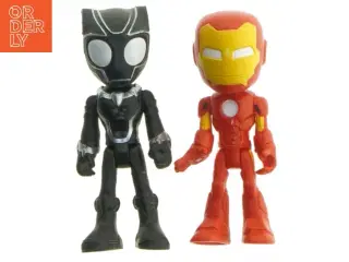 Figurer af Iron Man og Black Panther (str. 10,5 cm)