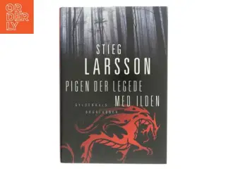 Pigen der legede med ilden af Stieg Larsson (Bog)