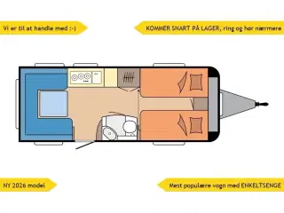 2026 - Hobby Excellent Edition 540 UL   NY 2026 MODEL Sønderjyllands aut. HOBBY forhandler. KOMMER SNART PÅ LAGER = hør nærmere