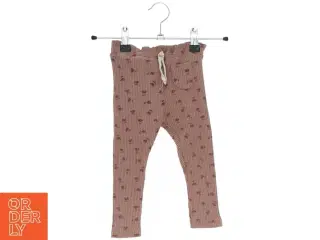 Ribstrikkede leggings med blomsterprint fra Zara (str. 86)