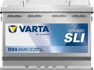 Nyt Varta D24 Blue Dynamic Bilbatteri 12V 60Ah