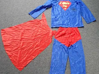 3 delt supermand dragt