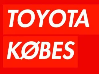 Toyota KØBES 
