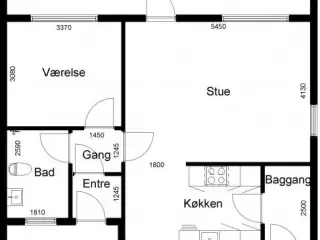 2 værelses hus/villa på 68 m2, Spøttrup, Viborg