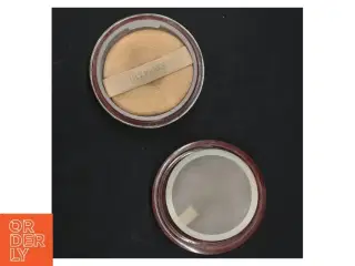 Vintage Guerlain pudderdåse med spejl (str. 9 cm)